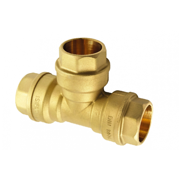 Isiflo T-rör Plast x Plast x Plast