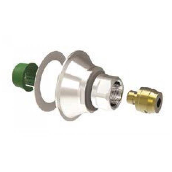 Vatette V6 kopplingsbricka med fast mutter Blå