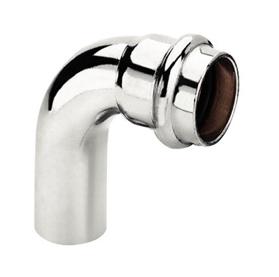 Viega Förkromad Böj 90° 1 Muff