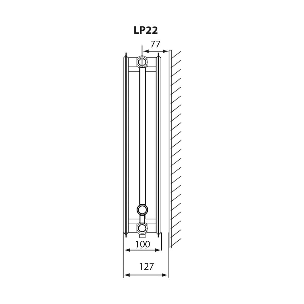 LP-Flex lager-radiator 22