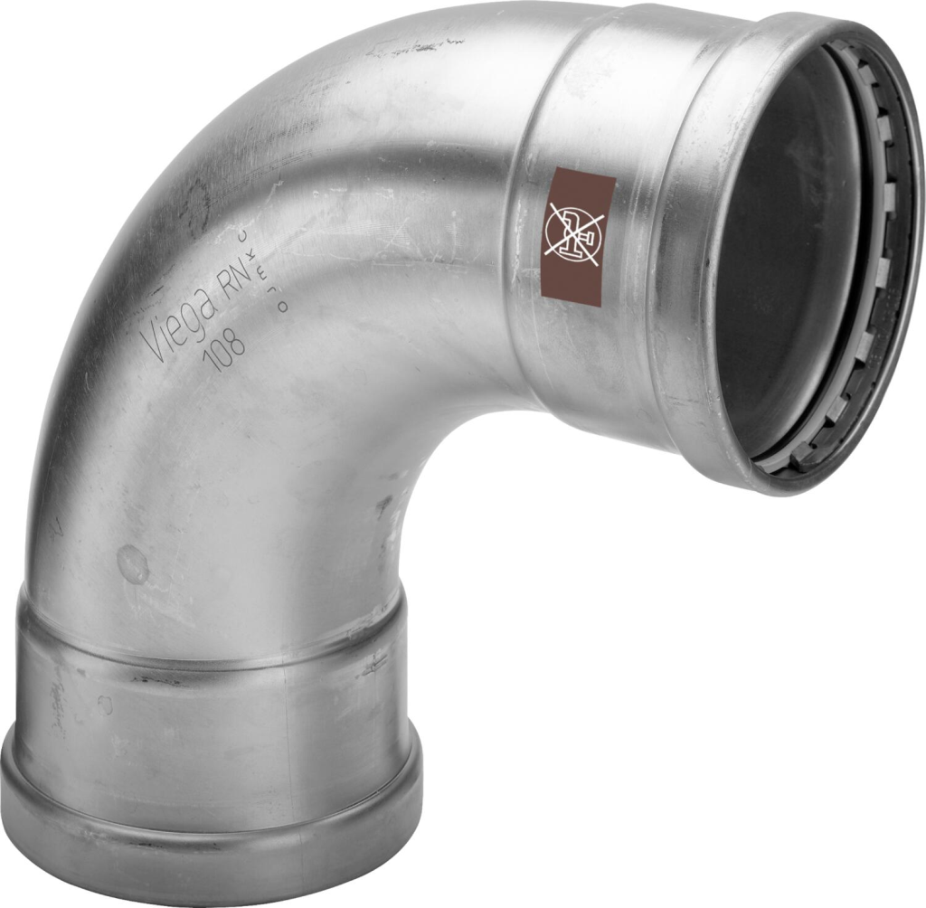 Viega Temponox XL Böj 90° 2 muff