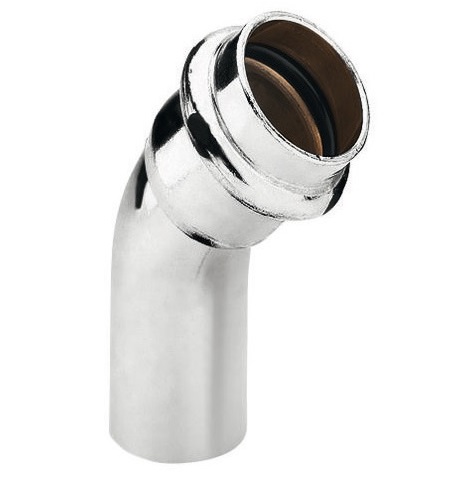 Viega Förkromat Språng 45° 1 Muff