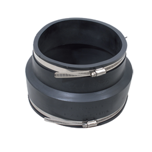 Övergångskoppling. Från: Nyare BTG-rör DN150.