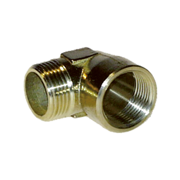 Metallvinkel Invändig x Utvändig Gänga, Ezze