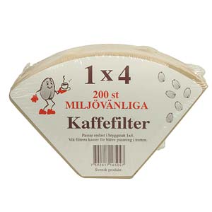 Kaffefilter / Kaffemjölk