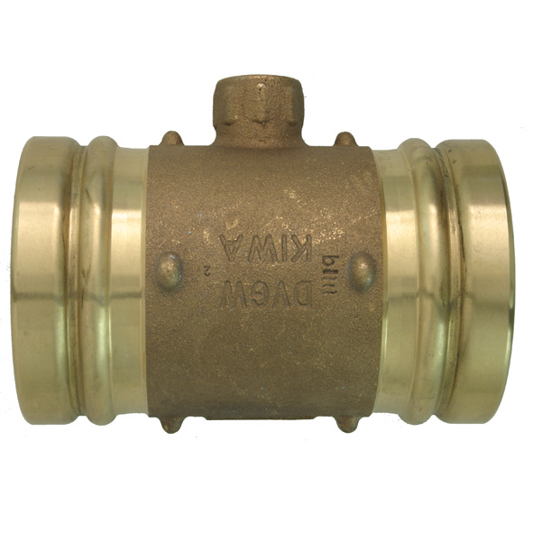 Rödgods XL T-rör med inv.gg. på avsticket