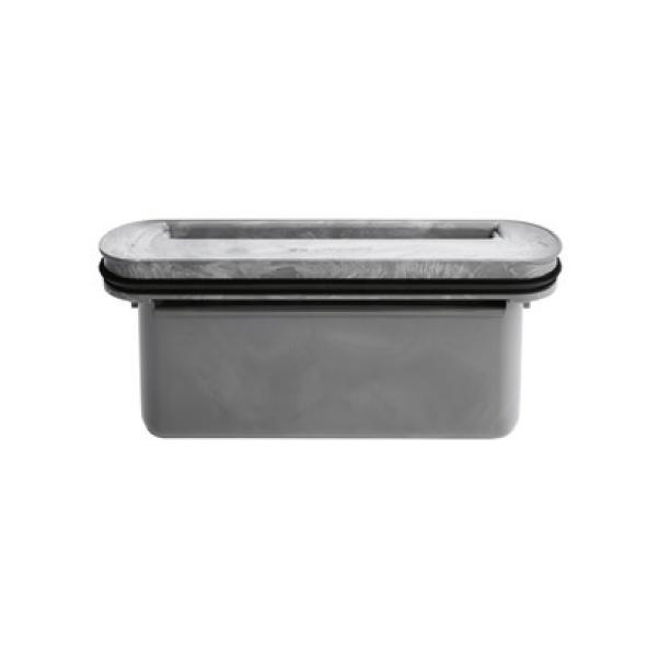 Vattenlås - självrengörande