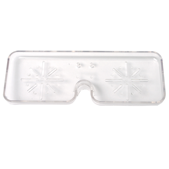 Transparent tvålhylla