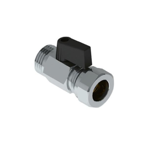 Eurotermo Kulventil Utvändig gänga x Cu